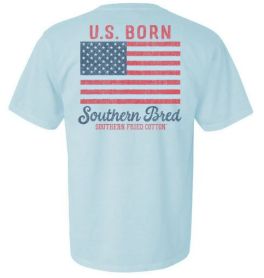 Southern Fried Cotton U.S. Born Short Sleeve T-Shirt