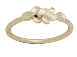 Layers Flower Petal Gold Ring