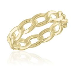 Layers Gold Chain Ring