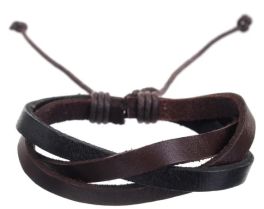 Men's Leather Adjustable Bracelets - Phenix