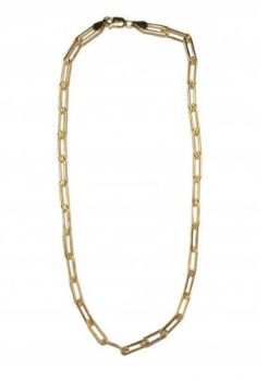 Southern Gates Gold Filled Paper Clip Chain - 16"