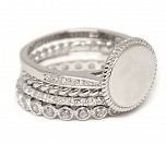 Sterling Silver Rope Stackable Ring