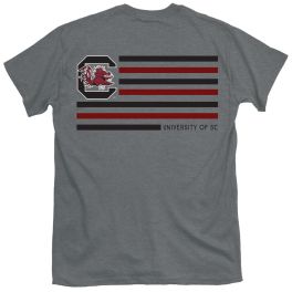 Gamecocks Simple Flag T-Shirt