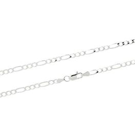 Sterling Silver 2mm Figaro Chain - 16"