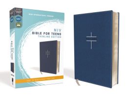 NIV Bible For Teens Thinline Edition Leathersoft Blue