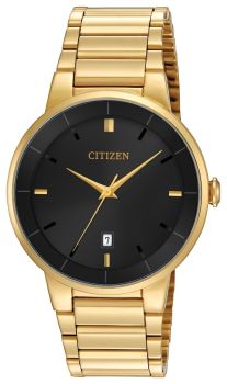 Mens Gold-Tone Stainless Steel Watch - BI5012-53E