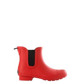 Roma Chelsea Matte Red Women's Rain Boots