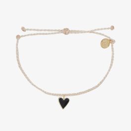 Puravida Gold Vanilla Petite Heart Bracelet