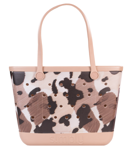 Simply Southern Large Simply Tote - Cow (IN-STORE PICKUP ONLY)