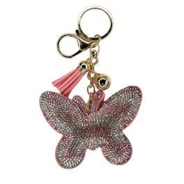 Butterfly Crystal Keychain