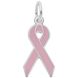 Rembrandt Breast Cancer Awareness Ribbon Charm