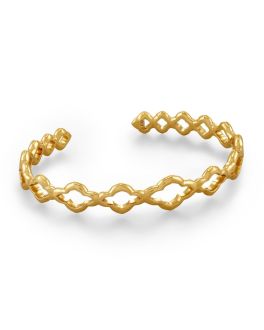 Kendra Scott Abbie Cuff Bracelet In Vintage Gold