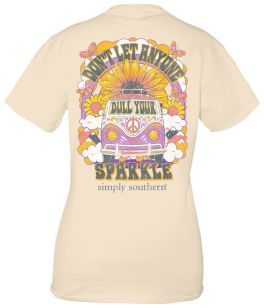 Simply Southern Sparkle Bus Short Sleeve T-Shirt - YOUTH