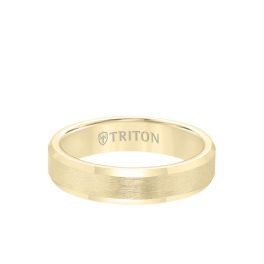 Triton Yellow Tungsten Carbide Band - 5mm