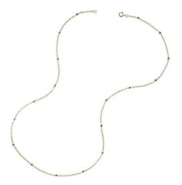 Southern Gates Gold Filled With Sterling Silver Satellite Beads - 20"