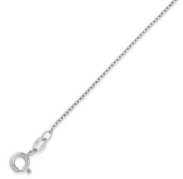 Sterling Silver 16" 1.3mm Cable Chain