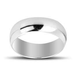 Sterling Silver 6mm Band 