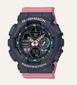 S-Series G-Shock Watch - Peach/Black