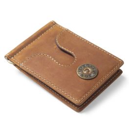 Heybo Leather Money Clip - Brown