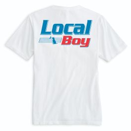 Local Boy Natural White Short Sleeve T-Shirt