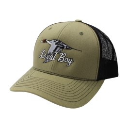 Local Boy Pintail Trucker Hat - Loden & Black