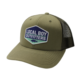 Local Boy Two Tone Trucker Hat - Loden